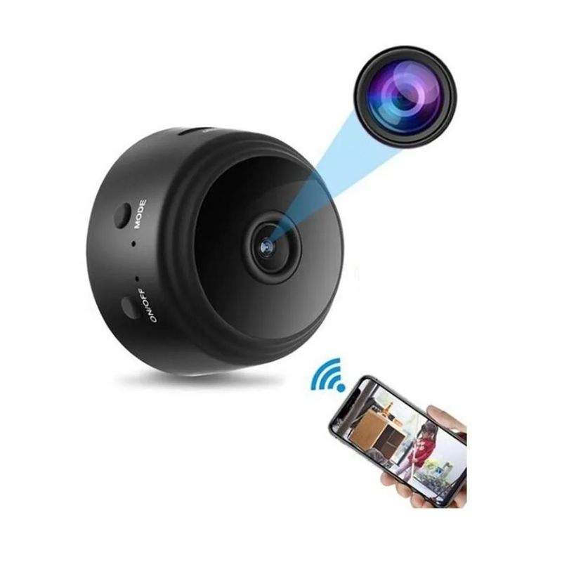 GENERICO - Mini Camara Seguridad Espia Wifi Inalambrico Camara Oculta