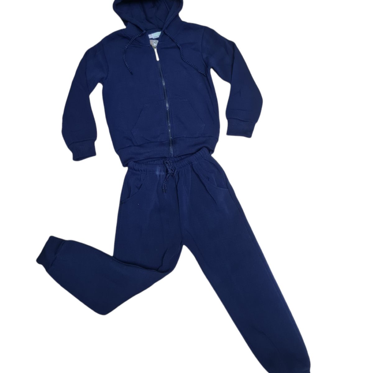 AGW - Pack 3 Conjuntos Pantalón Buzo + Polerón Niño Unisex Algodon