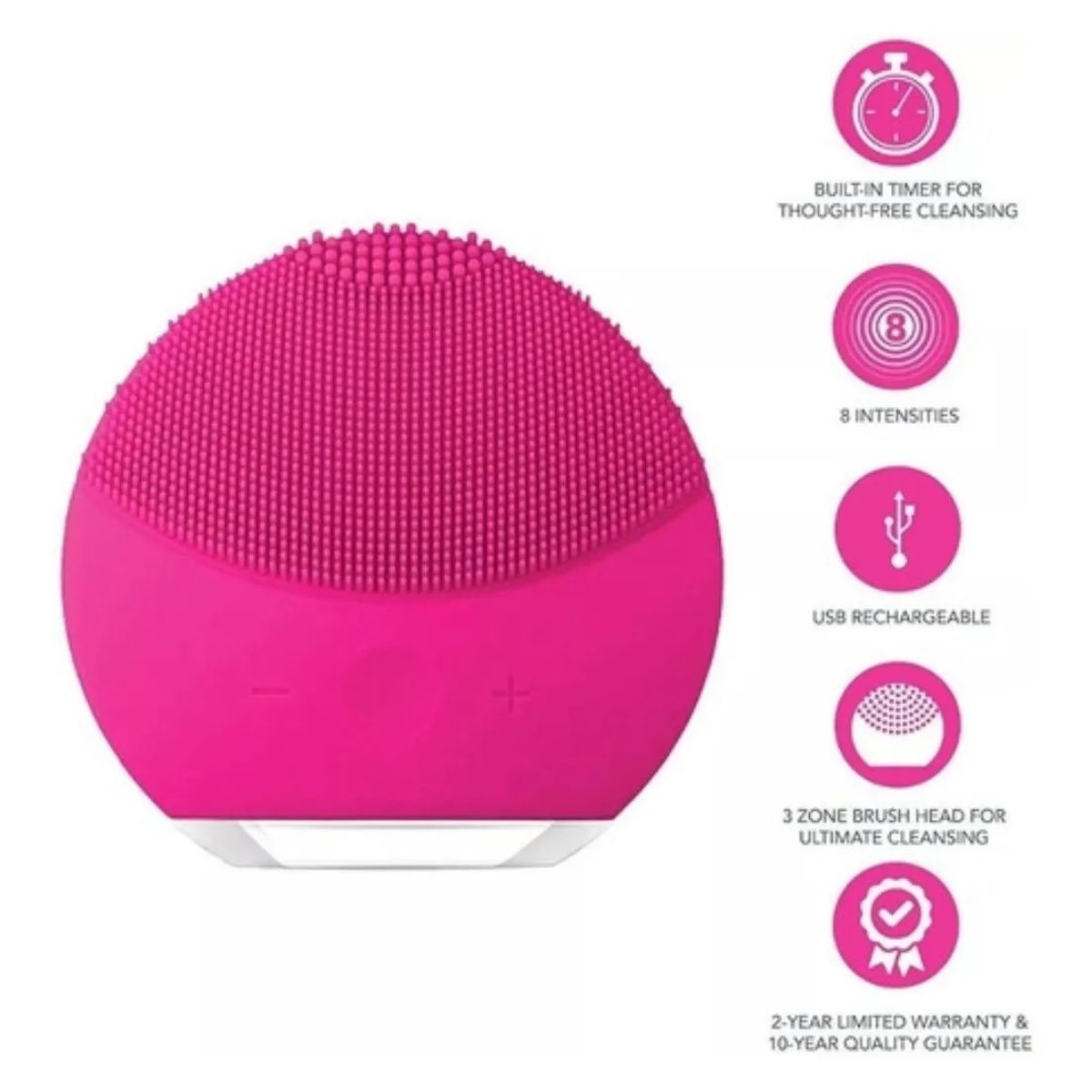 GENERICO - Limpiador Facial Limpiador Cara Limpieza Facial Electrico