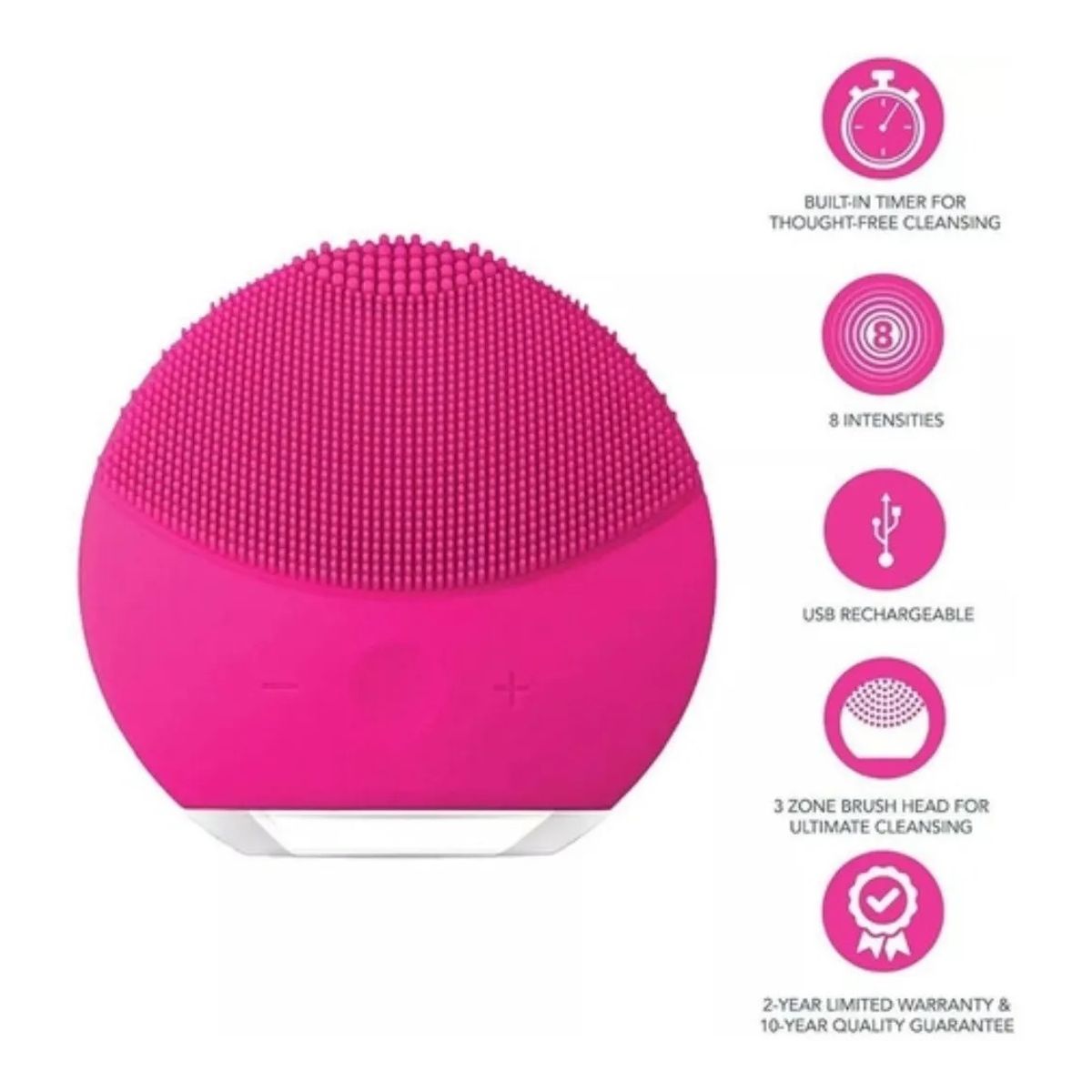 GENERICO - Limpiador Facial Limpiador Cara Limpieza Facial Electrico