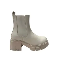TODOPIEL - Botin Mujer Blanco Invierno