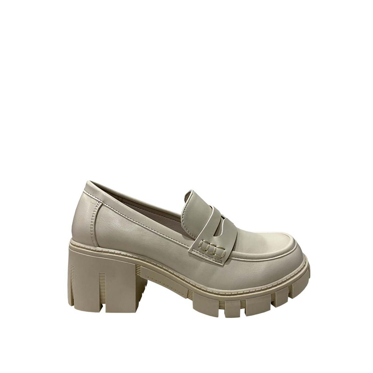 TODOPIEL - Mocasin Mujer Blanco Invierno Todopiel