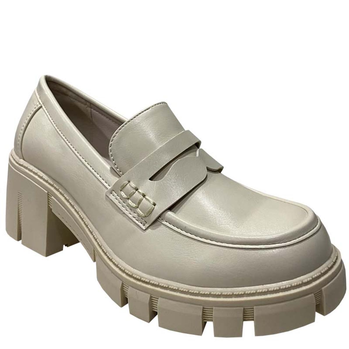 TODOPIEL - Mocasin Mujer Blanco Invierno Todopiel