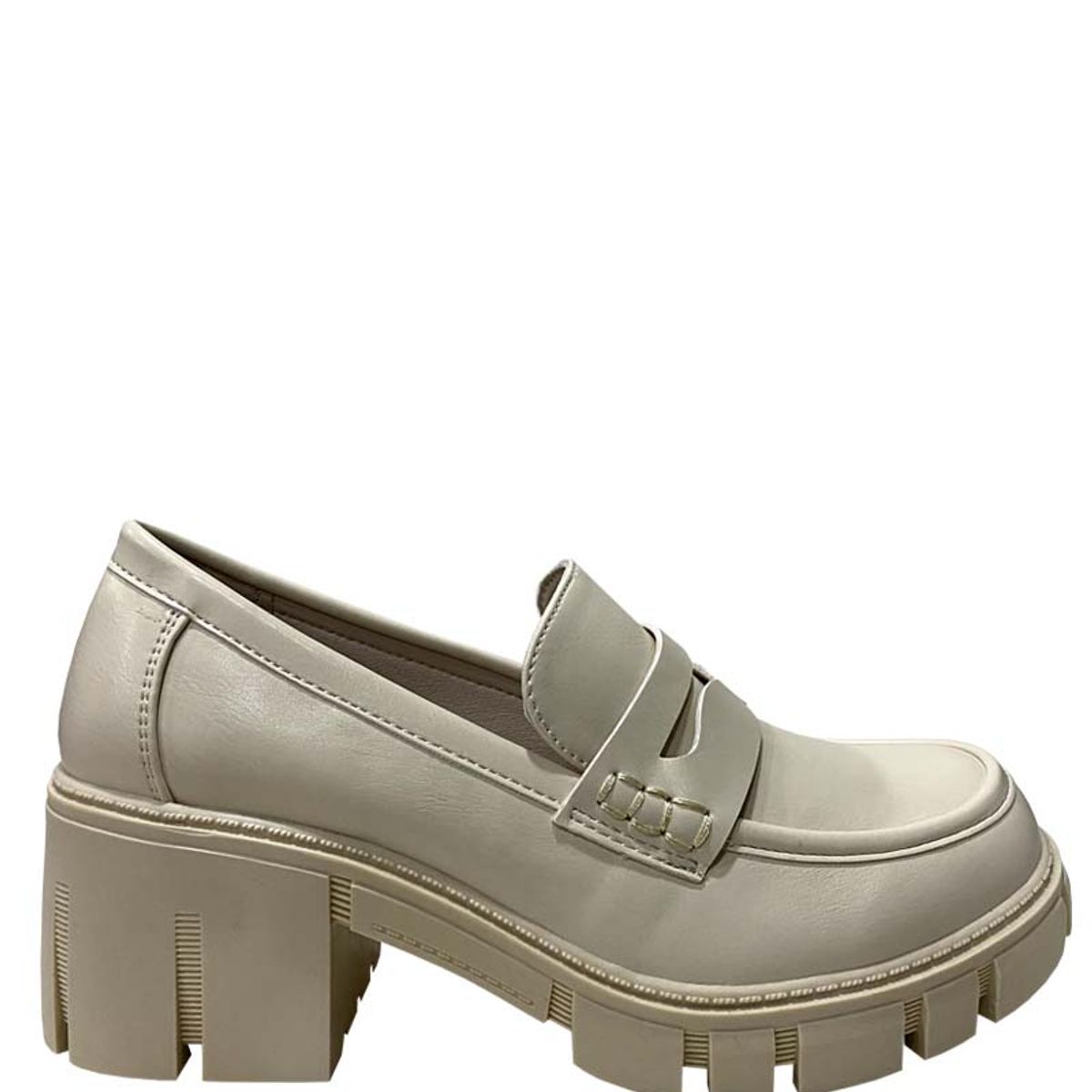 TODOPIEL - Mocasin Mujer Blanco Invierno Todopiel