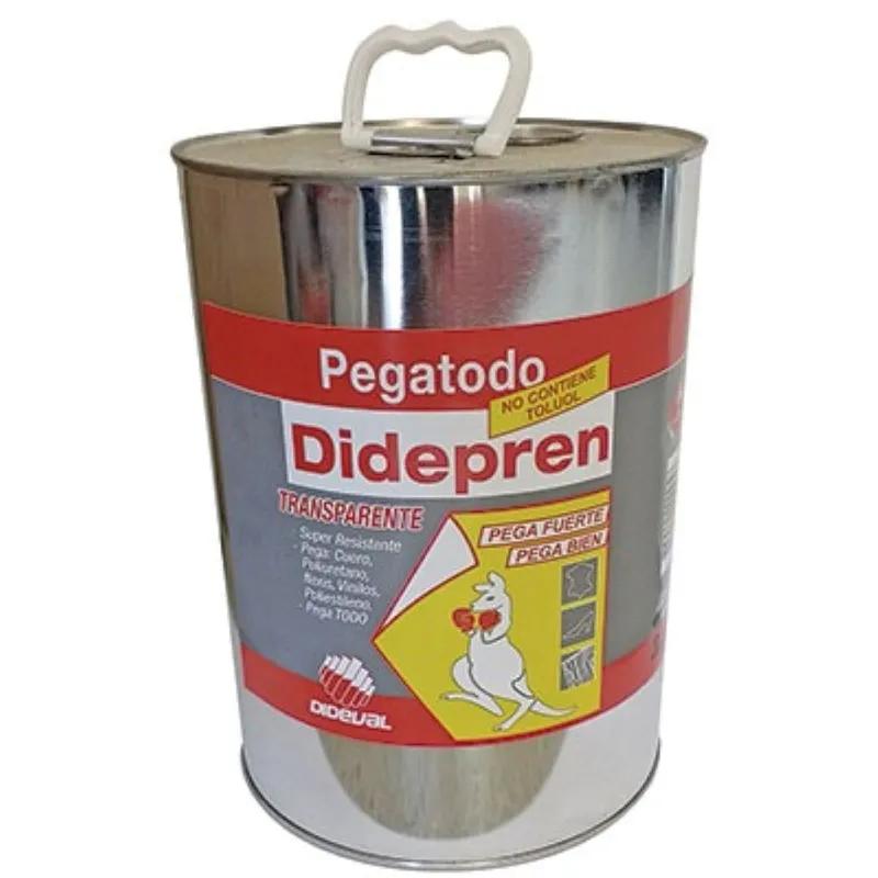 GENERICO - Adhesivo Transparente Poliuretano Pegamento Sin Toluol 1 Gln