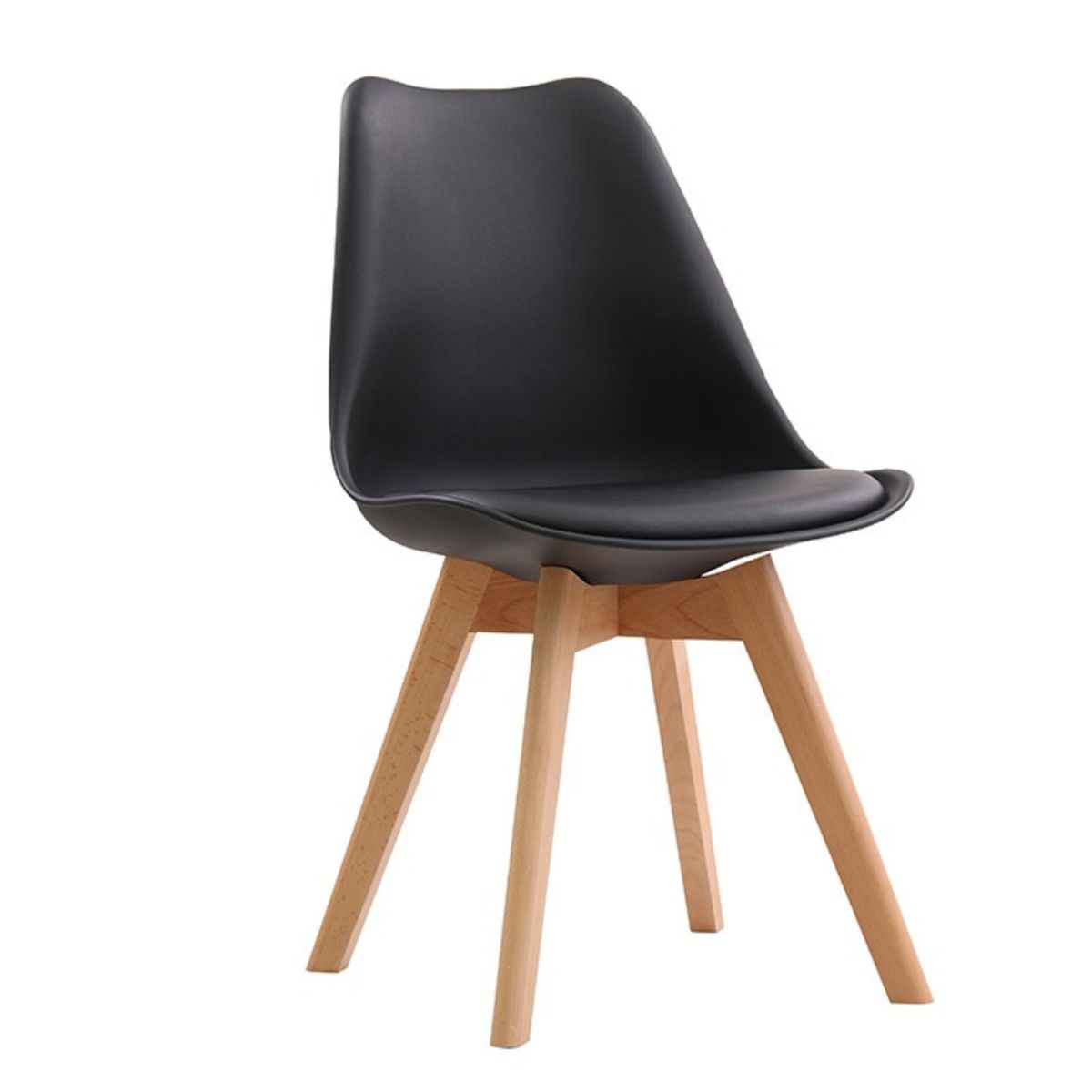 GENERICO - Silla de Comedor Negra Tulip