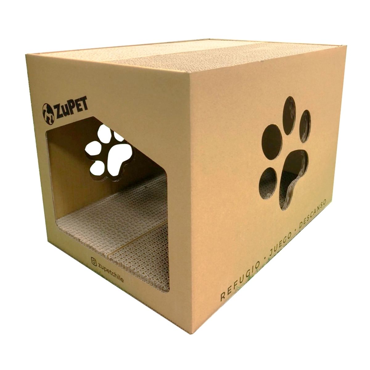 GENERICO - Rascador para gatos Cat Home 2 en 1 Zupet