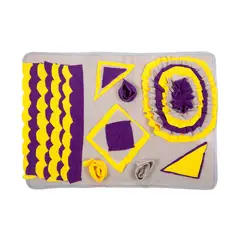 GENERICO - ALFOMBRA OLFATIVA Perro GEO MORADO Zupet