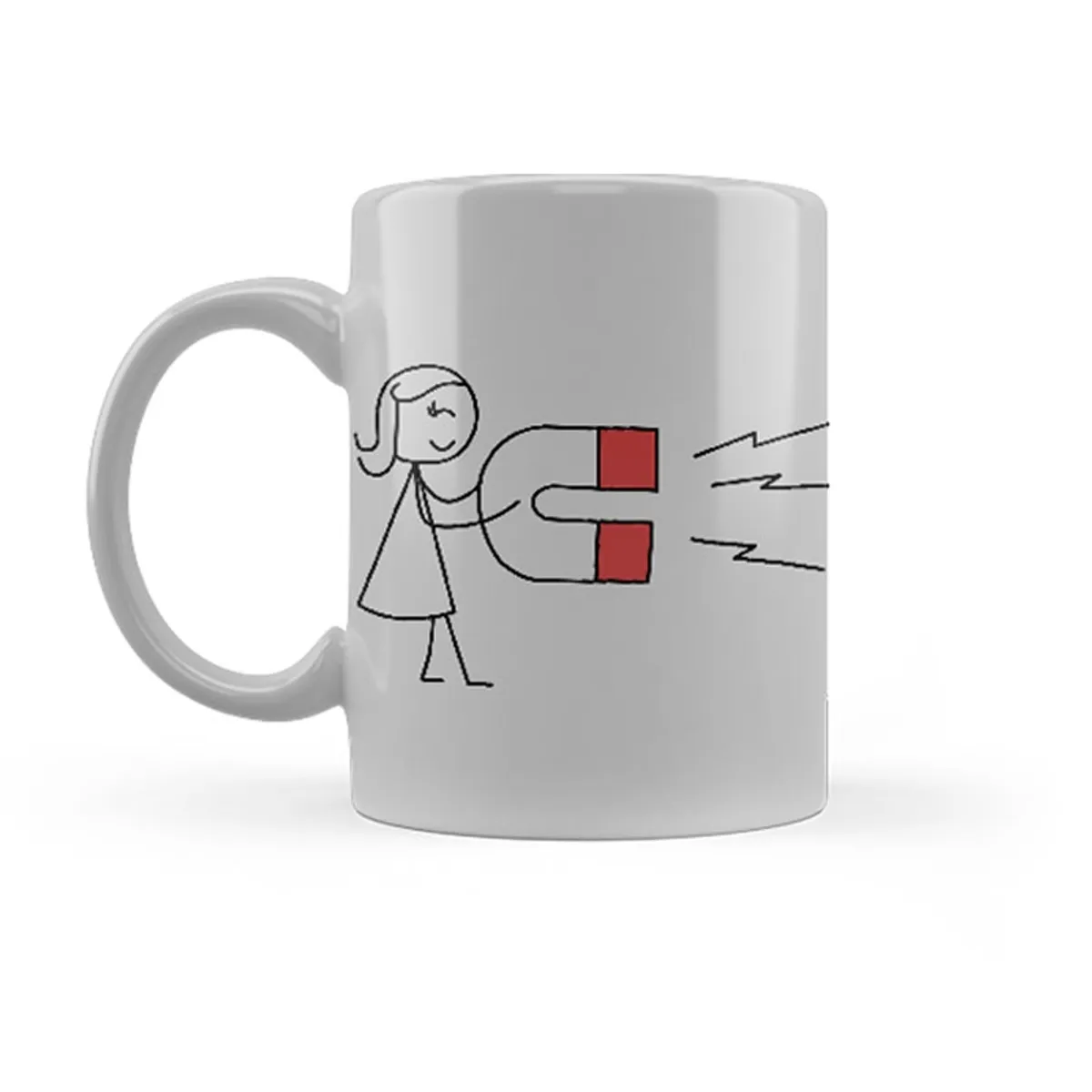 GENERICO - SET 2 TAZAS ILUSTRACIÓN  DE PAREJAS