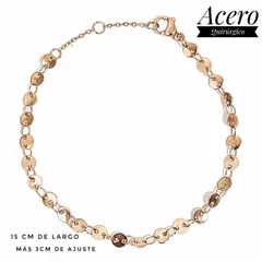 GENERICO - Pulsera Acero Quirúrgico Puntos