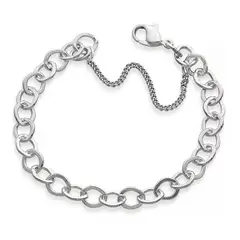 GENERICO - Pulsera Acero Quirúrgico Unisex Eslabones