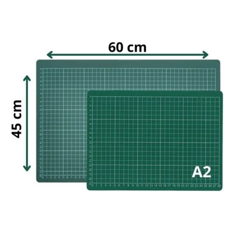 GENERICO - Base De Corte Tabla Alfombra Salvacorte A2 45 X 60 cm