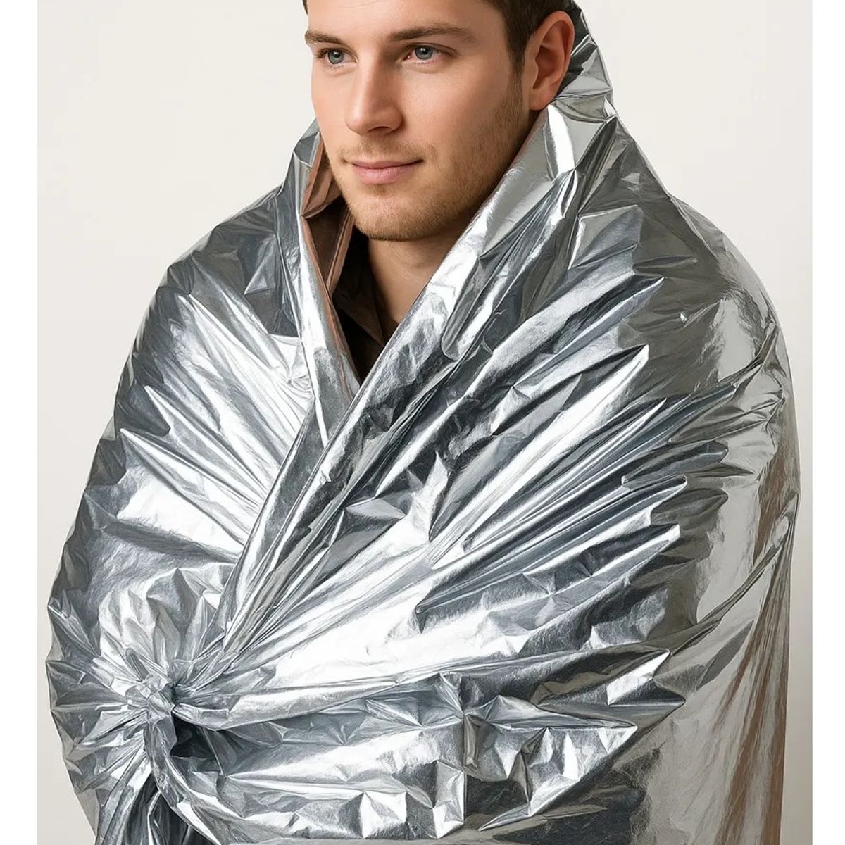 EOLAND - X5 Manta Termica Aluminio De Emergencia Camping Supervivencia