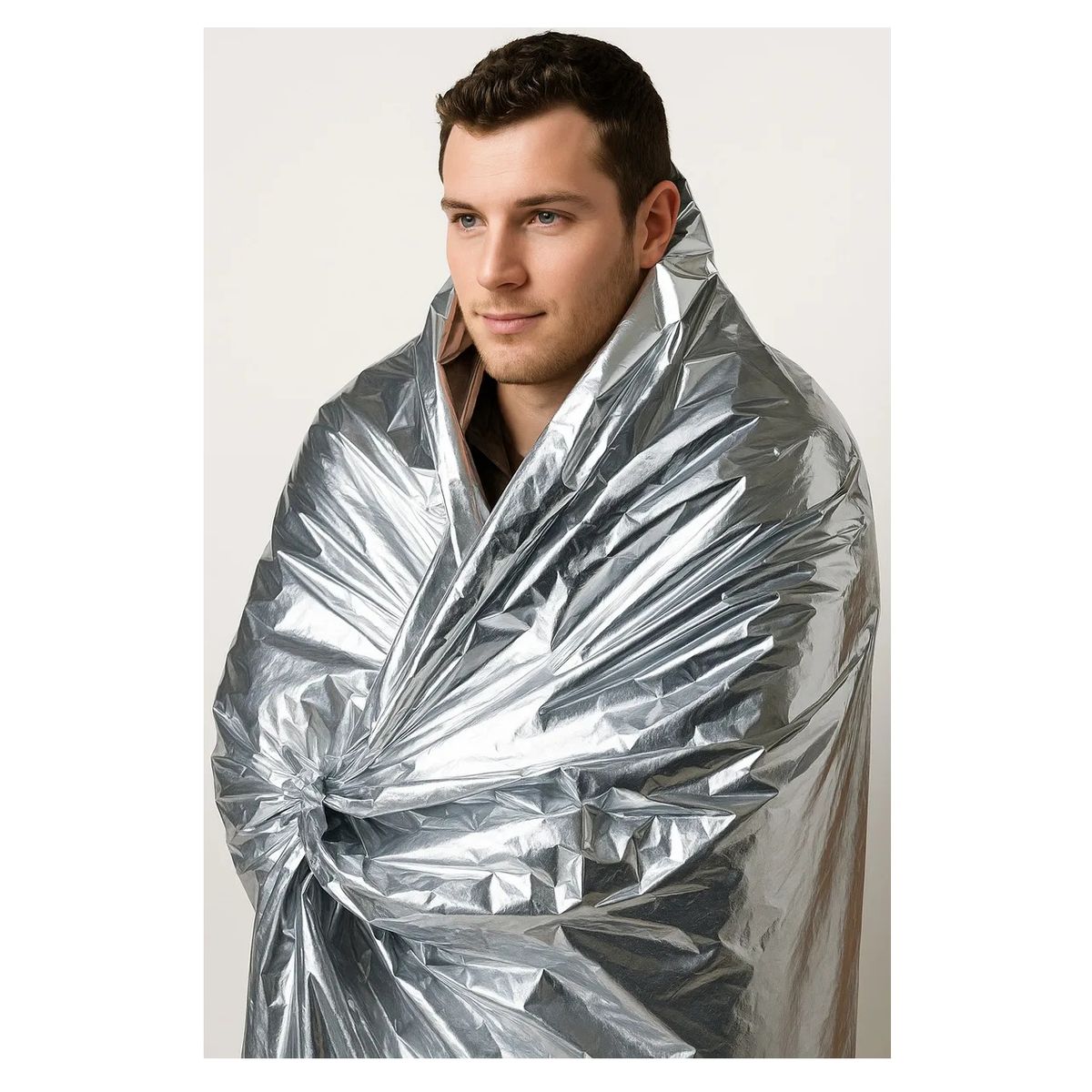 EOLAND - X5 Manta Termica Aluminio De Emergencia Camping Supervivencia