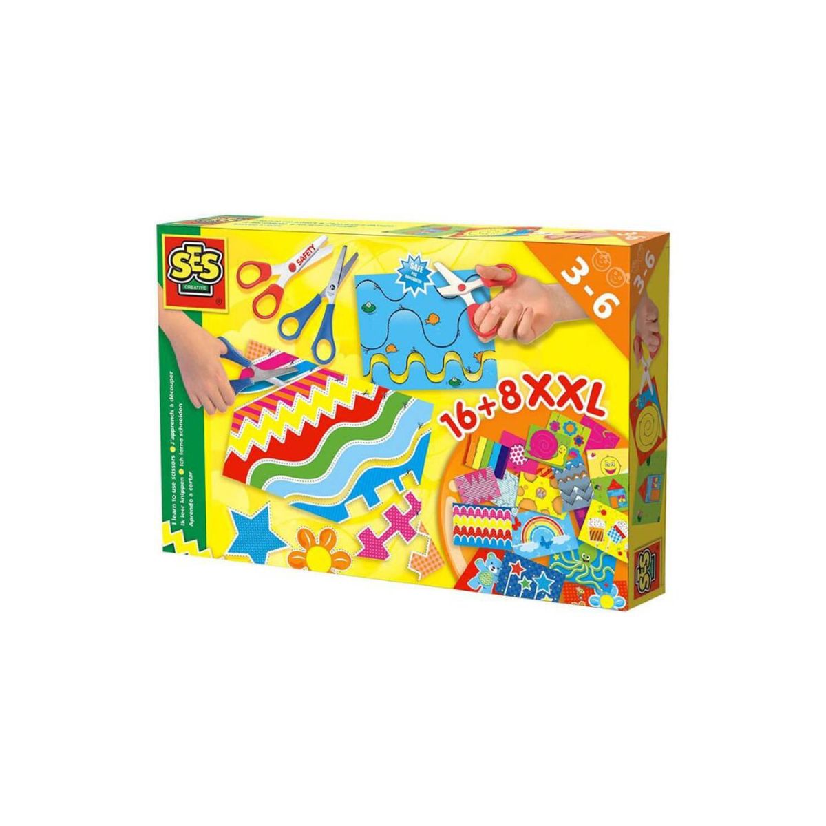 SES - Kit xxl para aprender a usar tijeras