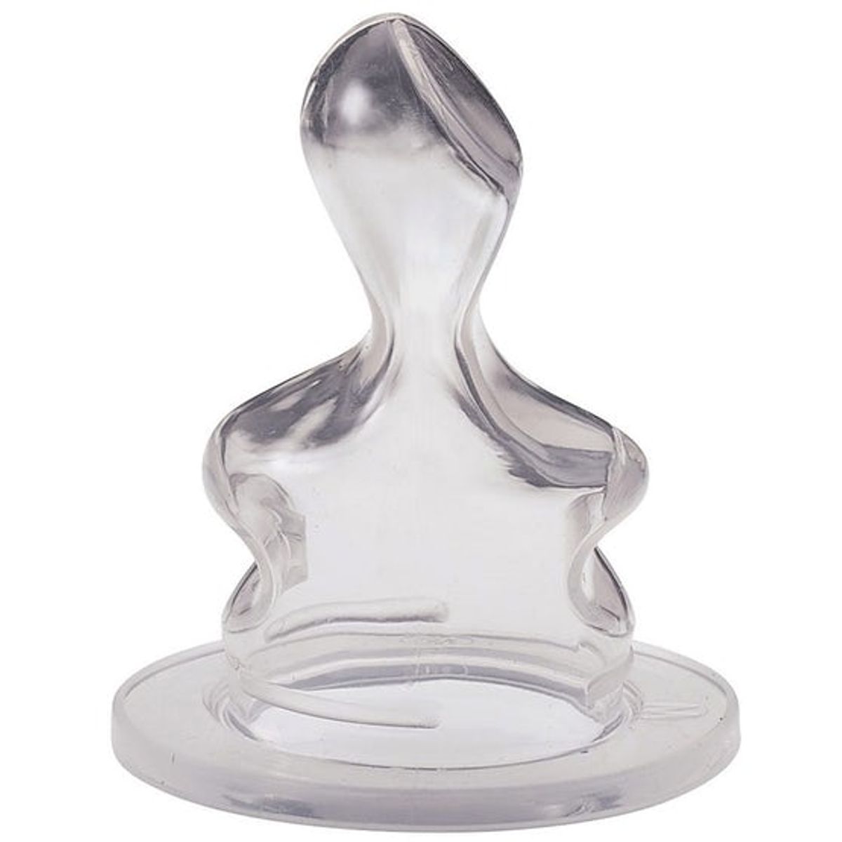 NIP - Mamadera Vidrio Silicona Oso Rosa 125 Ml Anatómica