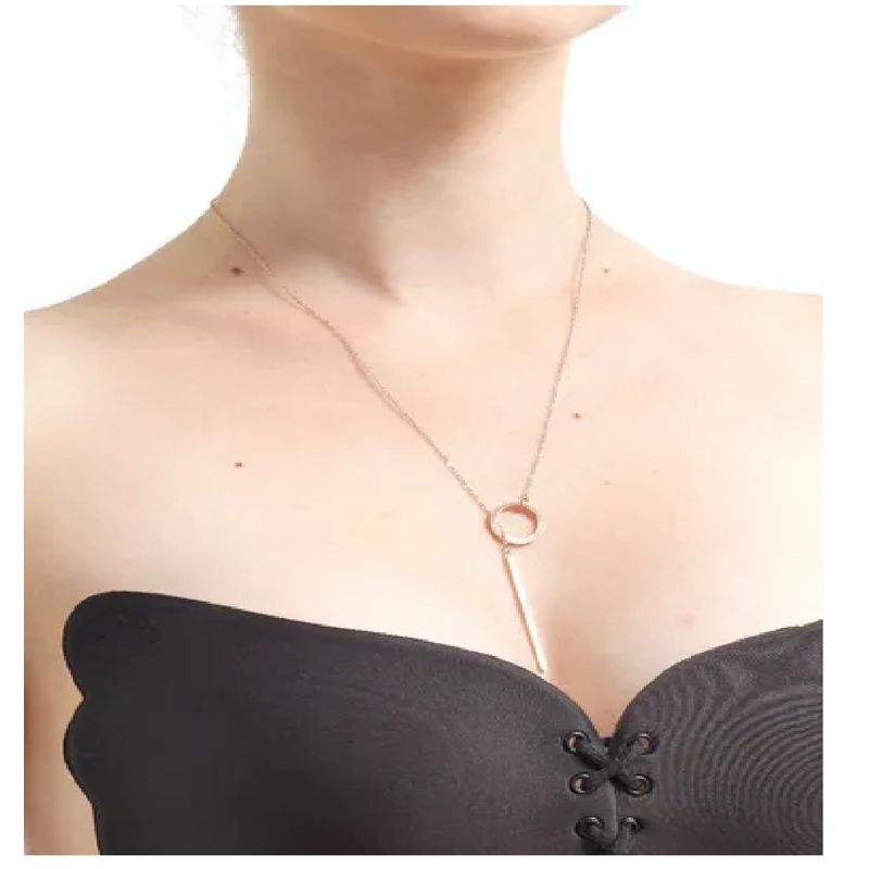 GENERICO - Collar Acero Quirúrgico Péndulo Círculo