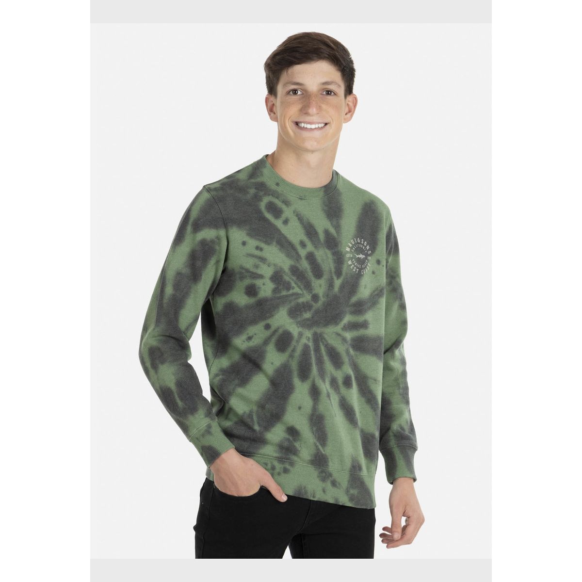 MAUI AND SONS - Poleron VENICE BEACH Juvenil Multicolor Maui and Sons