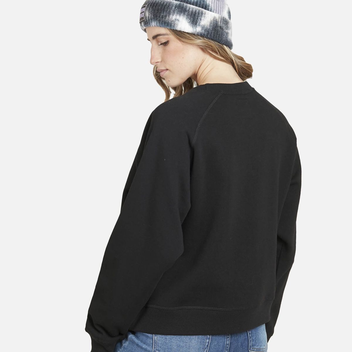 MAUI AND SONS - Poleron SUNFLY MAUI CREW Mujer Negro Maui and Sons