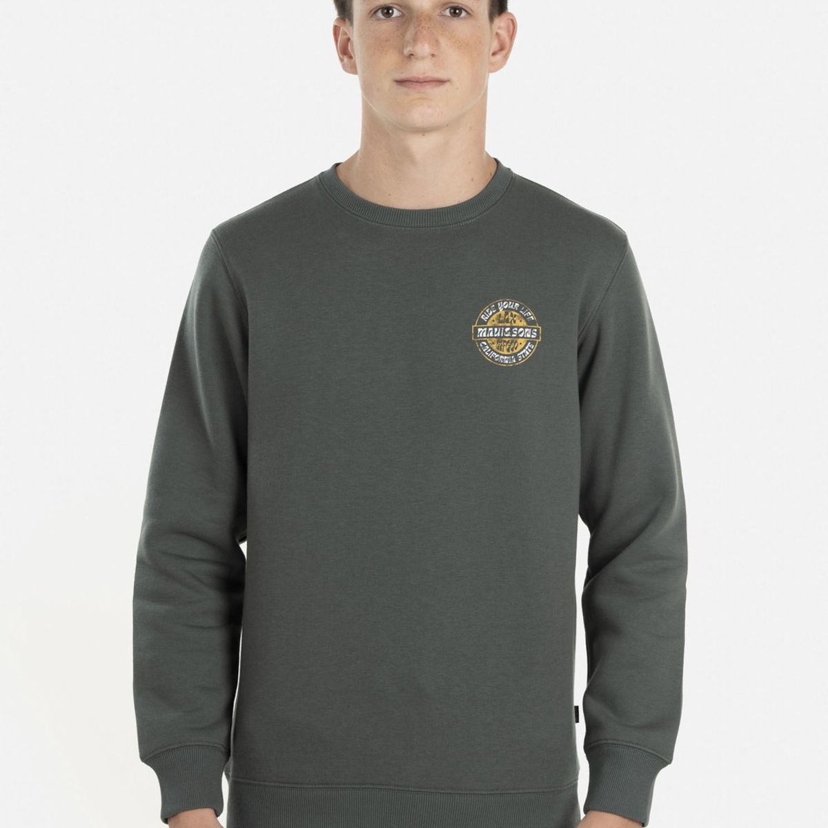 MAUI AND SONS - Poleron LAX-USA Juvenil Verde Maui and Sons