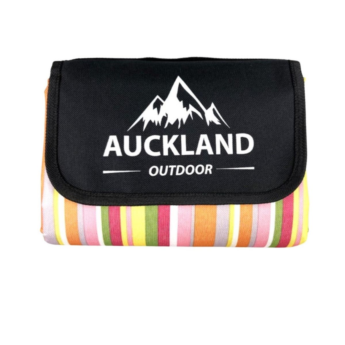 AUCKLAND OUTDOOR - Manta Picnic Impermeable Linea Rosa 150X180Cm Camping Playa