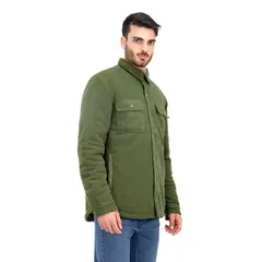 QUEBEC - Chaqueta Polar Grizzly Verde Oliva