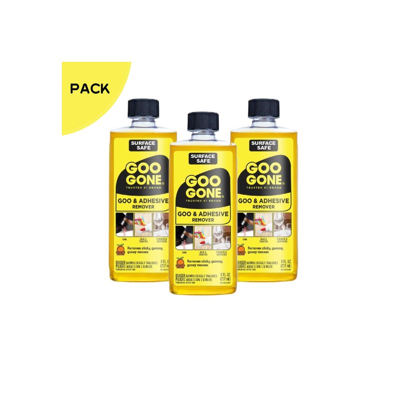 GOO GONE - Removedor de Adhesivos Original Goo Gone 3 x 236 ml GOO GONE