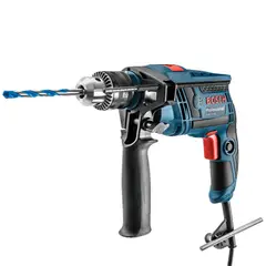 BOSCH - Taladro percutor GSB 13 RE 650w +maleta+juego de broca