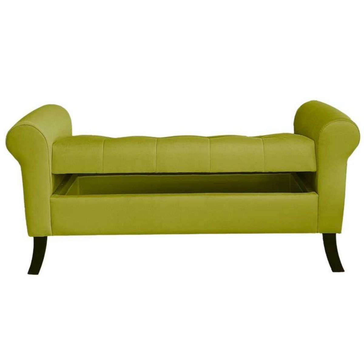 GENERICO - Banqueta Baúl New Alejandria Color Pistacho