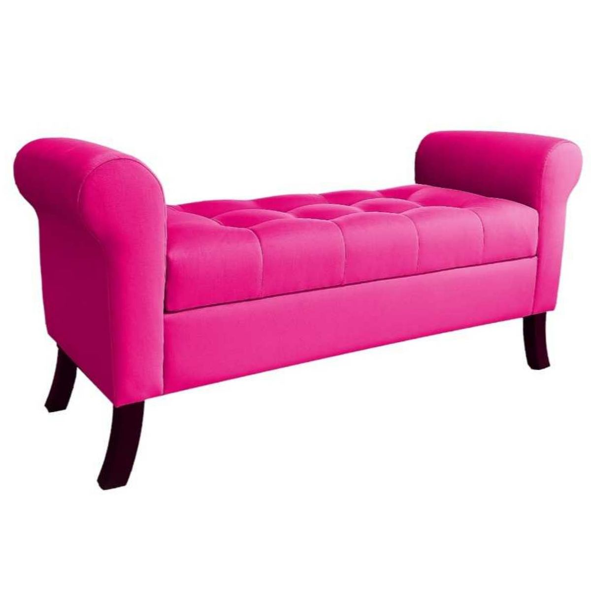 GENERICO - Banqueta Baúl New Alejandria Color Fucsia