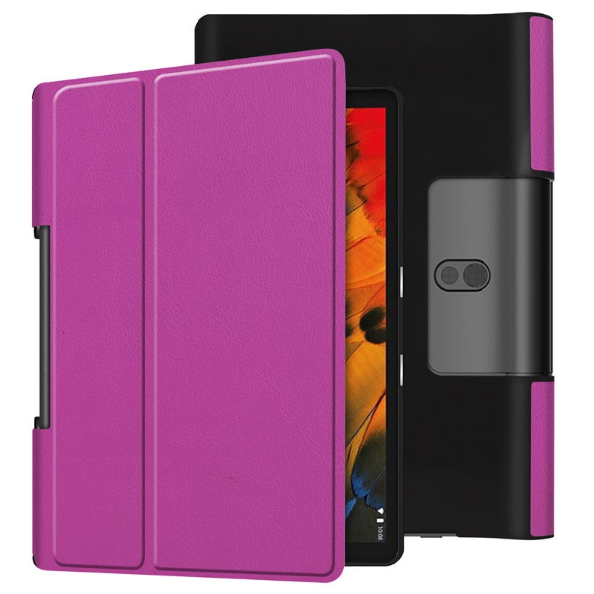 GENERICO - Funda Carcasa Para tablet Lenovo Yoga 10,1"  YT-X705 Morado
