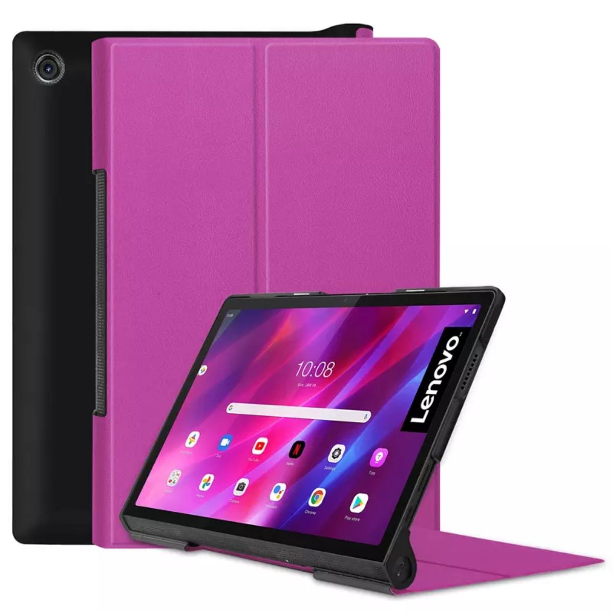 GENERICO - Funda Carcasa Para Tablet Lenovo Yoga 11 YT-J706 Morado
