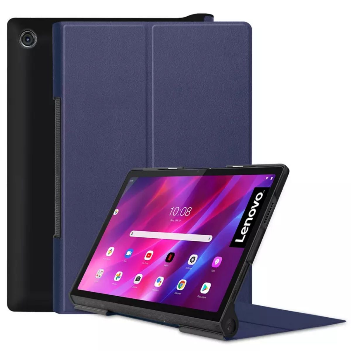 GENERICO - Funda Carcasa Para Tablet Lenovo Yoga 11 YT-J706 Azul