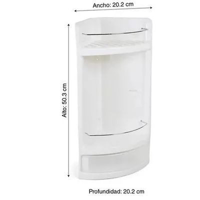 Imagen 2 del producto Esquinero Organizador De Ducha