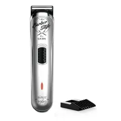 GAMA - Cortapelo Trimmer Gt 527 Barber Style Old School Carga Usb