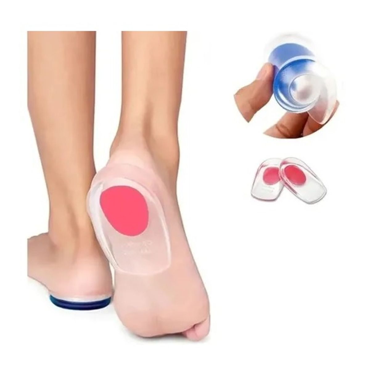 GENERICO - Taloneras Silicona Taloneras Silicona Altura Plantillas Gel