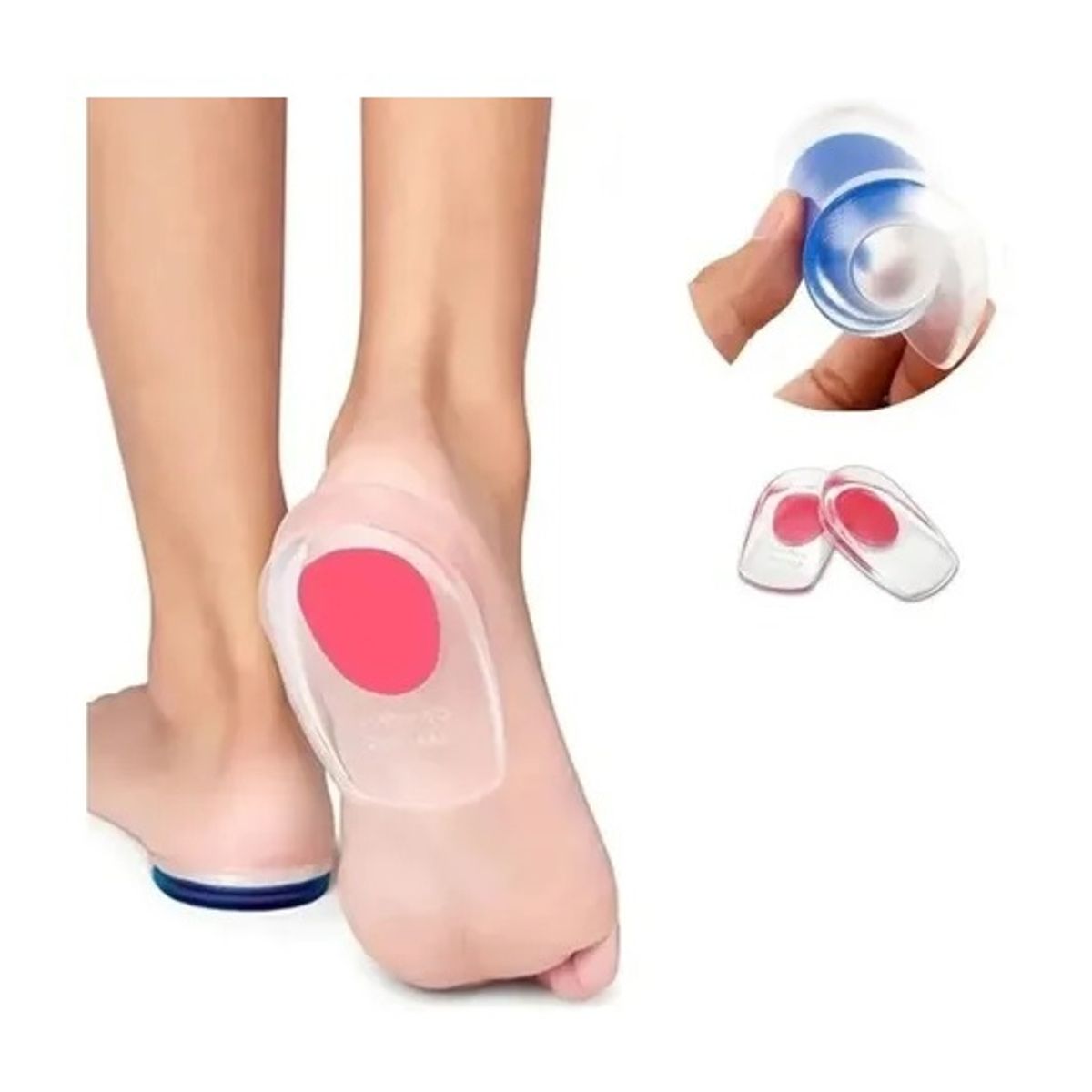 GENERICO - Taloneras Silicona Taloneras Silicona Altura Plantillas Gel