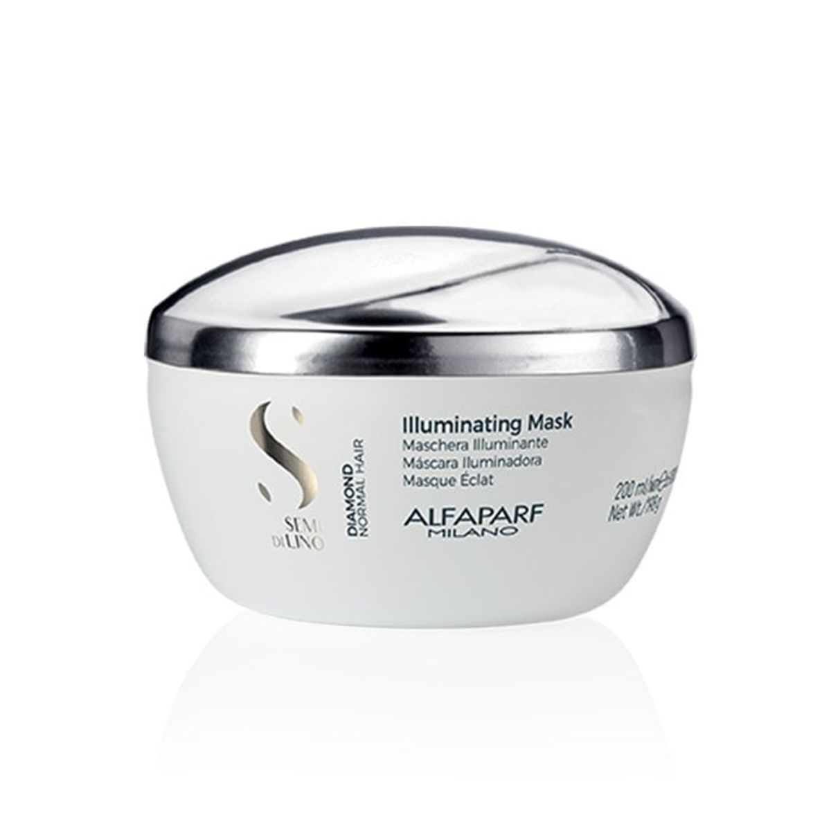 ALFAPARF MILANO - ALFAPARF Mascara Capilar Diamond Iluminadora Semi di lino 200 ml