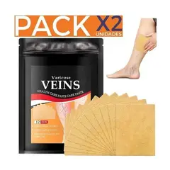 GENERICO - 24 Parches De Pierna Para Tratamiento De Venas Varicosas