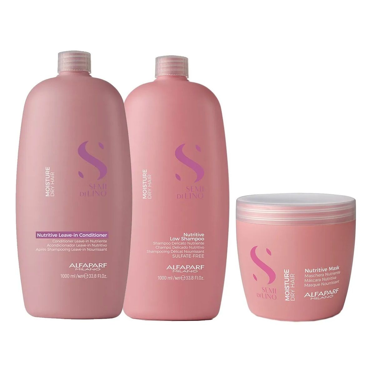 ALFAPARF MILANO - ALFAPARF Kit Shampoo+  Acondicionador+  Mascarilla Nutrición XL