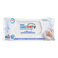 Toallitas Húmedas Emuwipes Water Premium 80 Un C/u