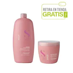 ALFAPARF MILANO - ALFAPARF Kit Shampoo y Mascarilla Nutrición Semi Di Lino XL