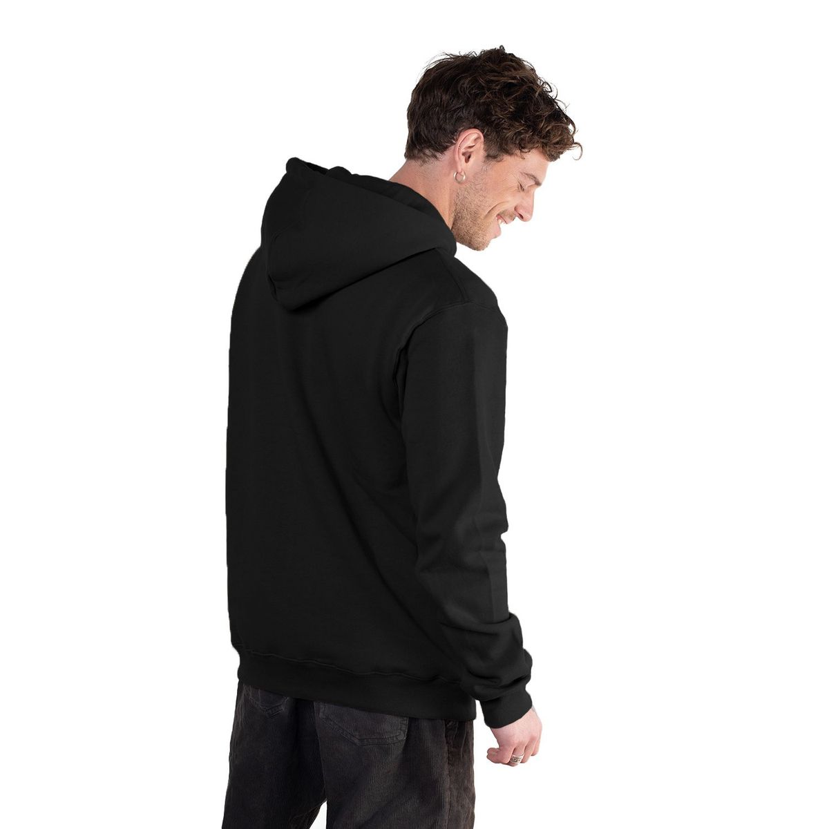 LENGA - Polerón Hombre Lenga con Capucha y Cierre Metal Lingue Sustentable