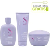 ALFAPARF Shampoo+ Acondicionador+ Máscara Alisador Cabellos Rebeldes