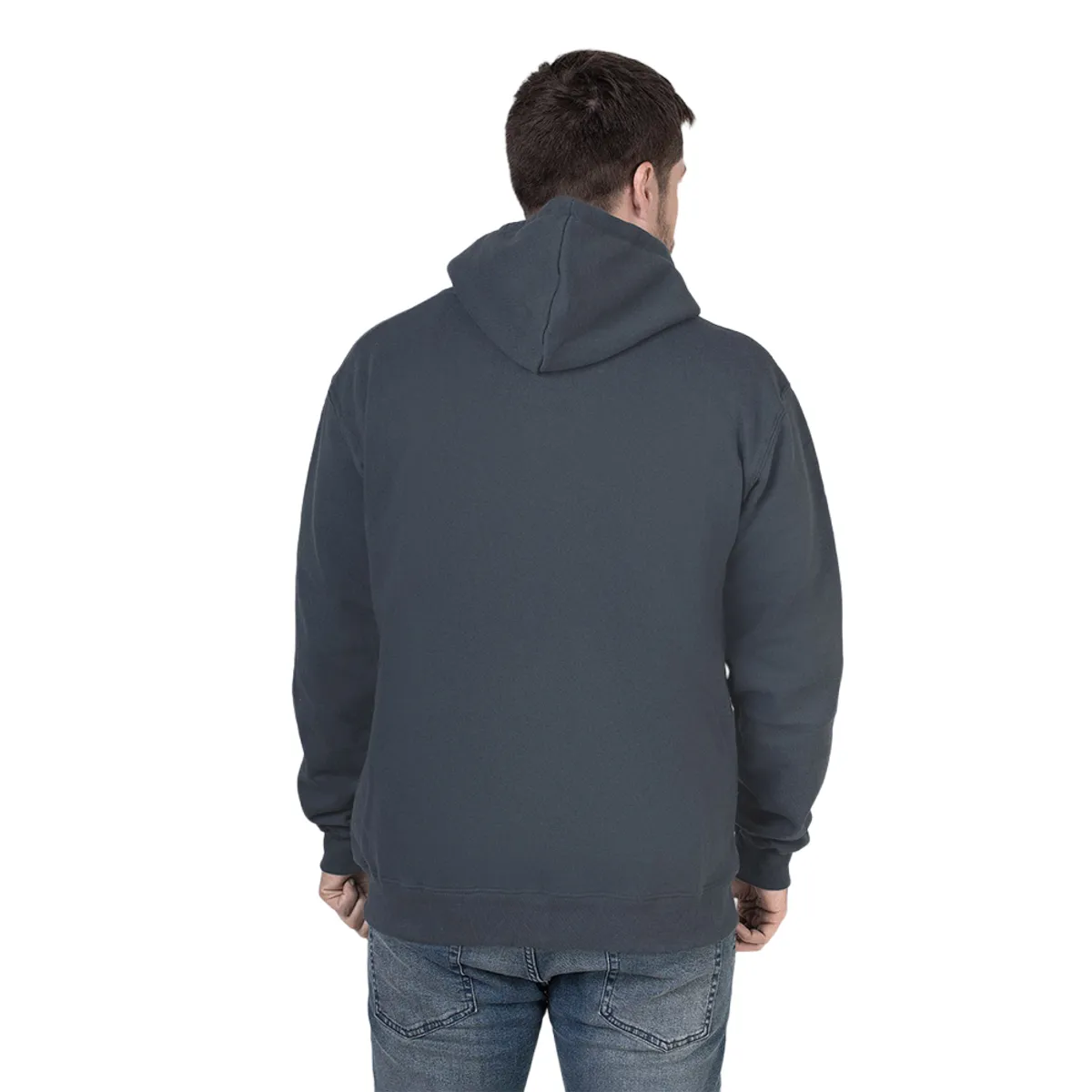 LENGA - Polerón Hombre Lenga con Capucha y Cierre Metal Lingue Sustentable