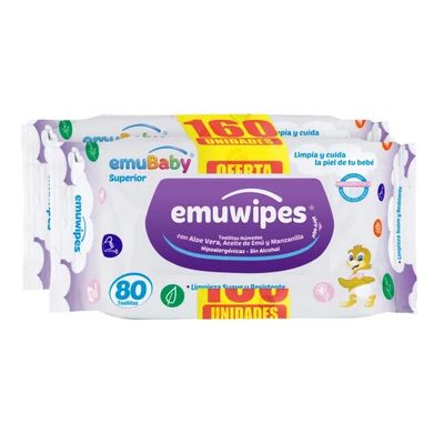 Imagen 2 del producto Toallitas Húmedas - Superior 160 Un
