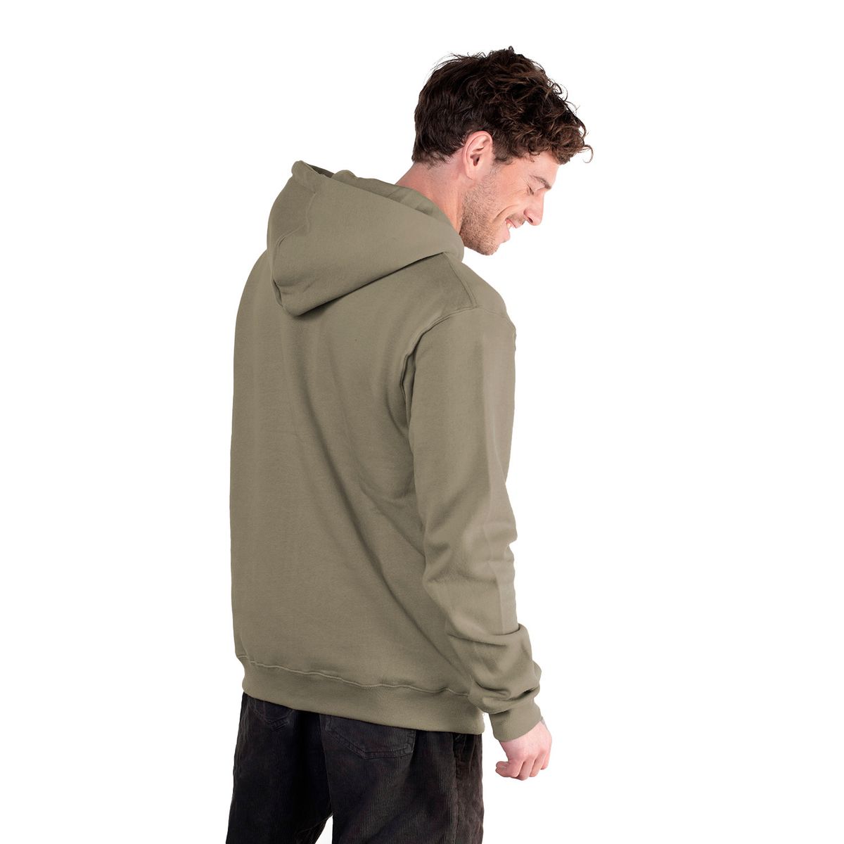 LENGA - Polerón Hombre Lenga con Capucha y Cierre Metal Lingue Sustentable