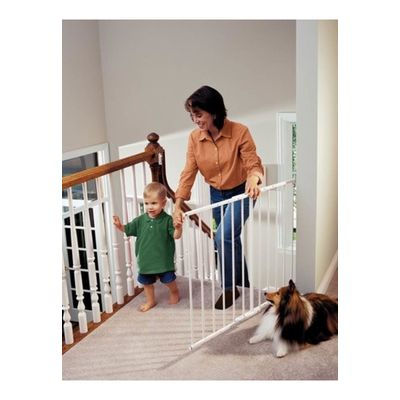 Imagen 2 del producto Puerta de Seguridad para Escalera (ancho 63cm - 108cm) - Blanco