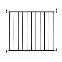 Puerta de Seguridad para Escalera (ancho 63cm - 108cm) - Negro