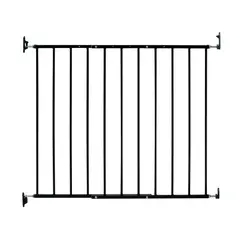 KIDCO - Puerta de Seguridad para Escalera (ancho 63cm - 108cm) - Negro